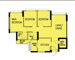 Blk 473C Hougang Parkedge (Hougang), HDB 4 Rooms #594137931
